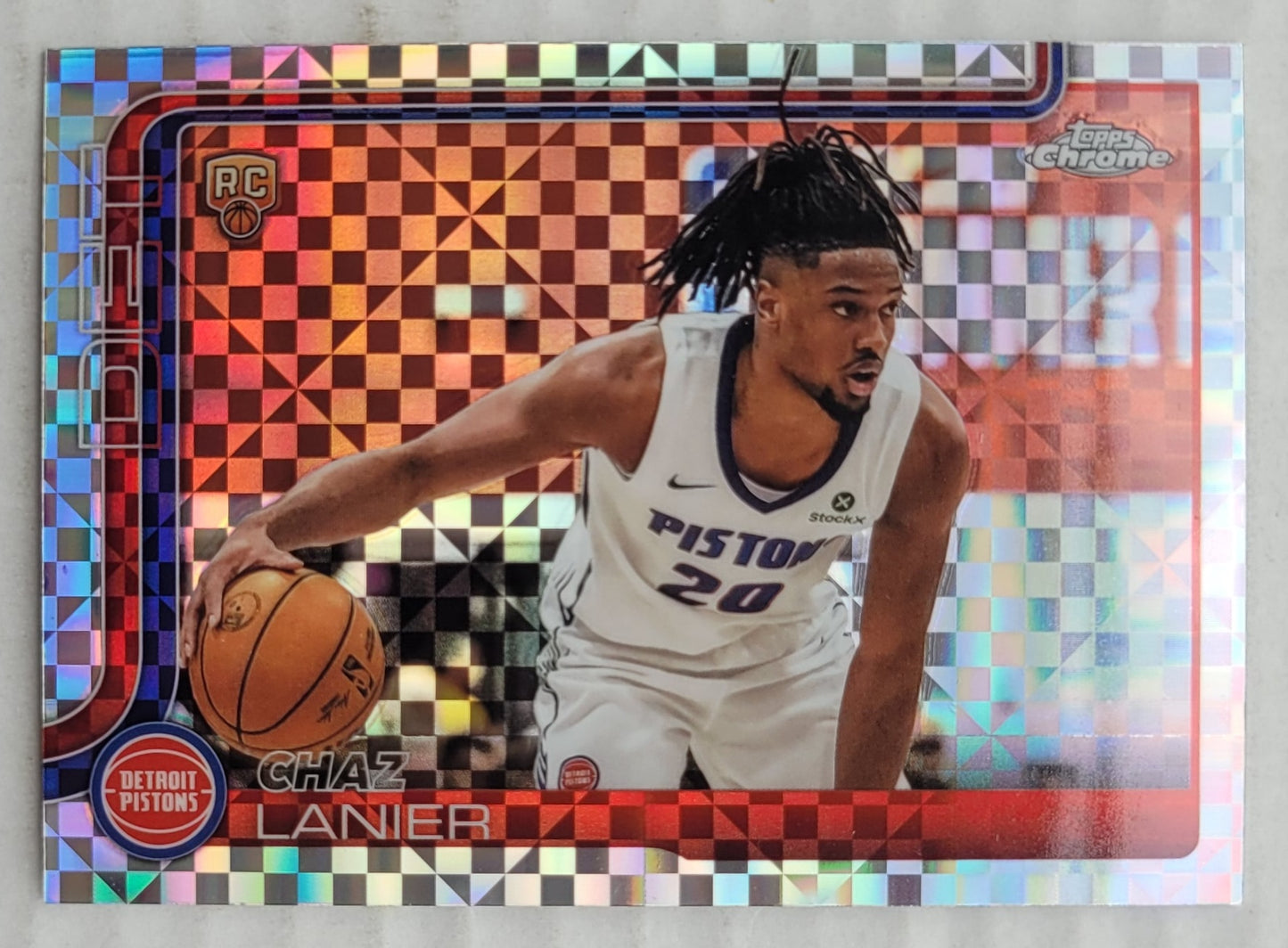 Chaz Lanier - 2025-26 Topps Chrome X-Fractors #288 RC