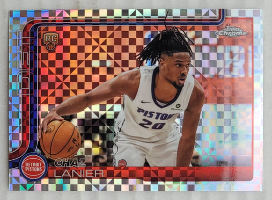 Chaz Lanier - 2025-26 Topps Chrome X-Fractors #288 RC