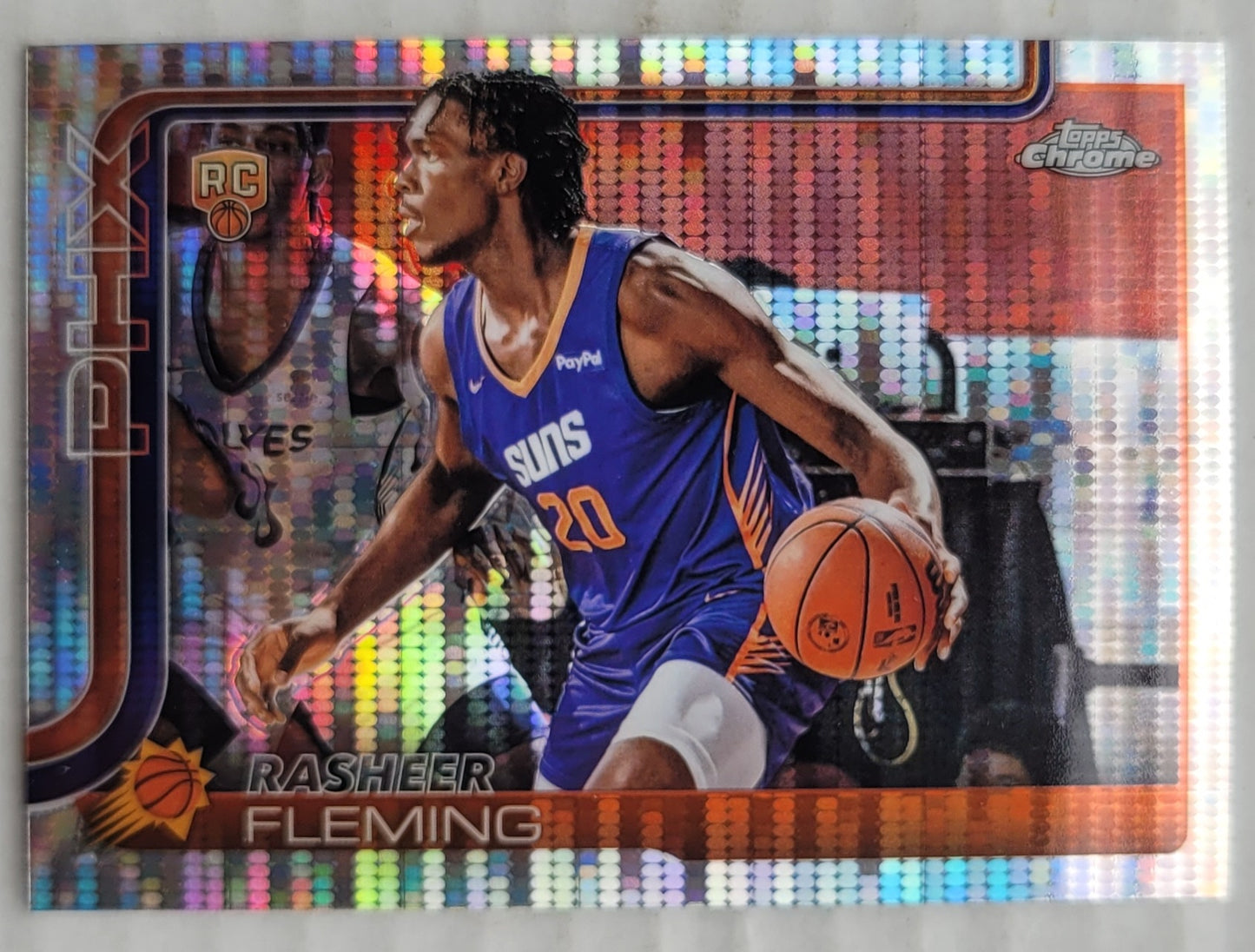 Rasheer Fleming - 2025-26 Topps Chrome Pulsar Refractors #281 RC