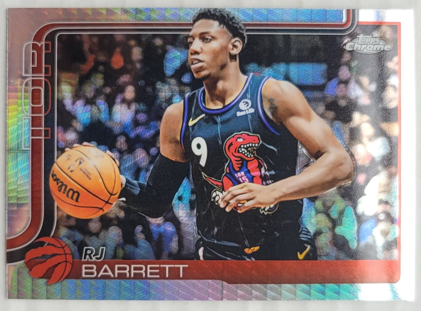 RJ Barrett - 2025-26 Topps Chrome Prism Refractors #225