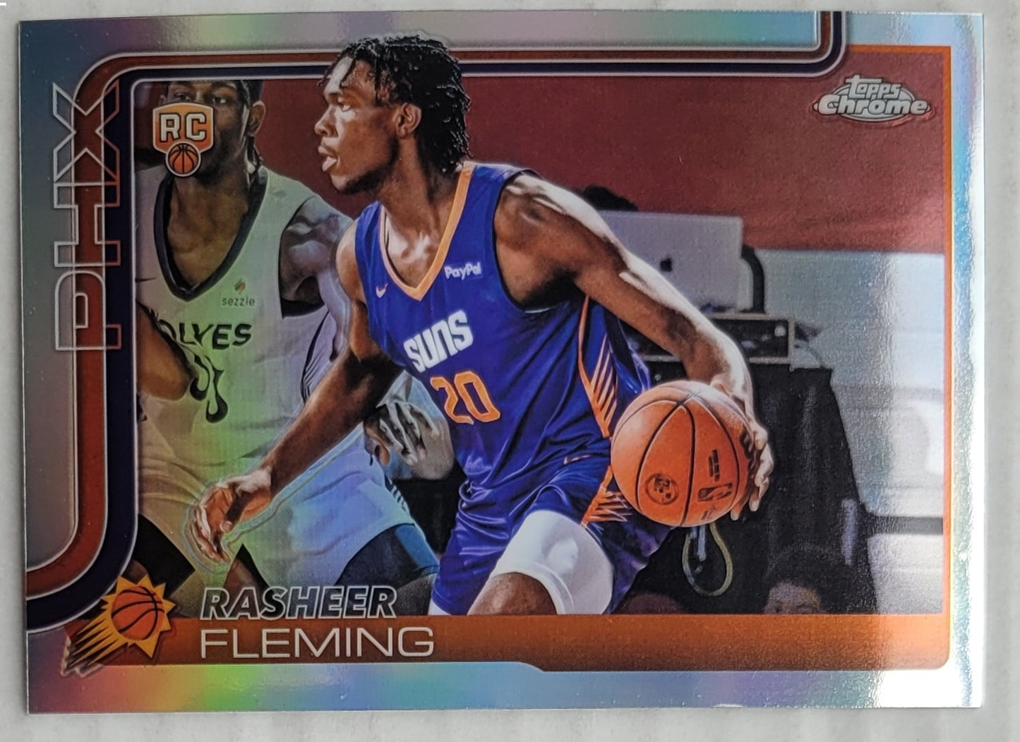 Rasheer Fleming - 2025-26 Topps Chrome Refractors #281 RC