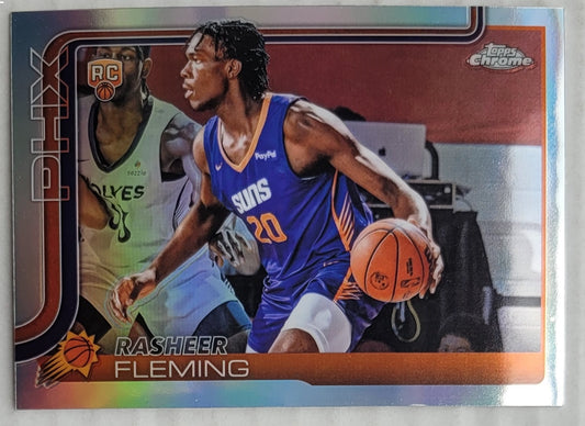 Rasheer Fleming - 2025-26 Topps Chrome Refractors #281 RC