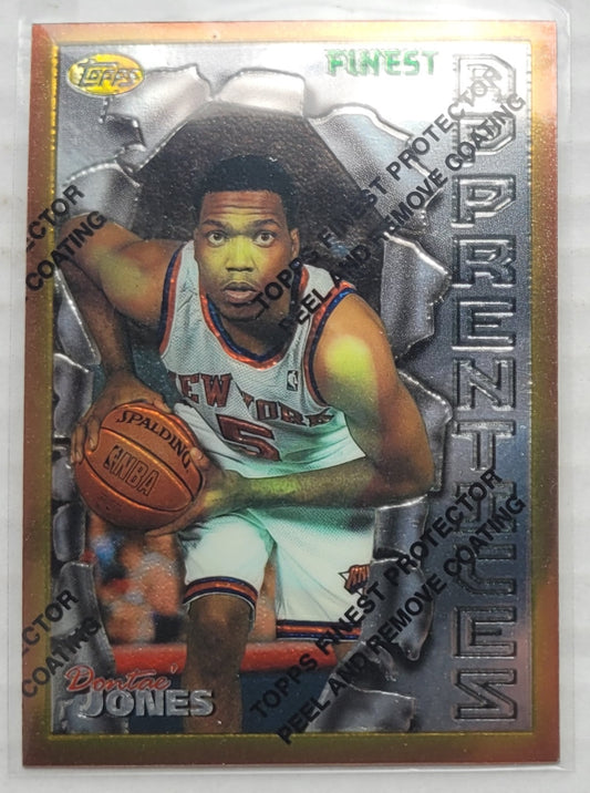Dontae' Jones - 1996-97 Finest #92 B RC