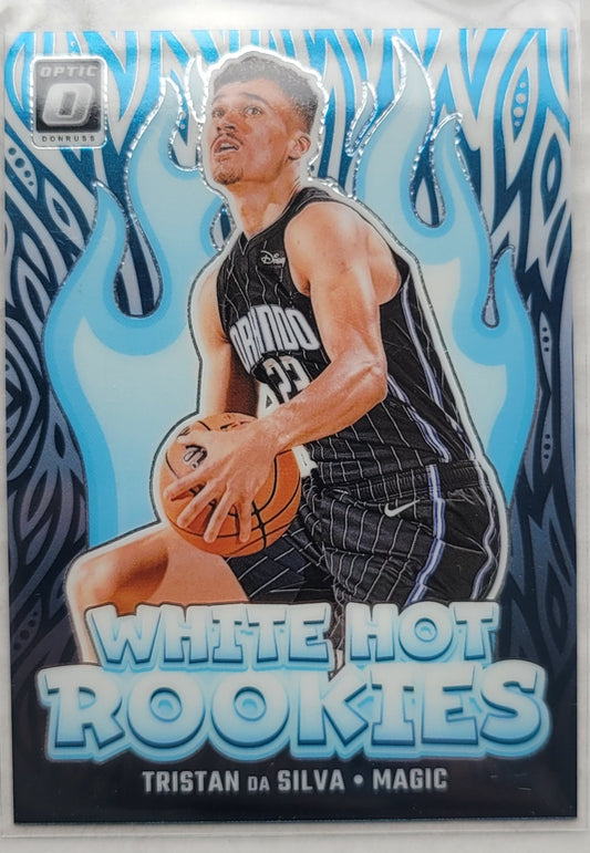 Tristan da Silva - 2024-25 Donruss Optic White Hot Rookies #7