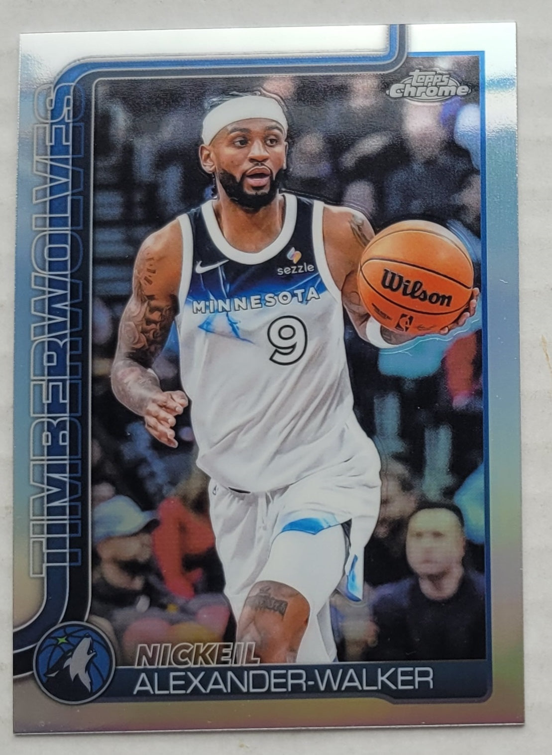 Nickeil Alexander-Walker - 2025-26 Topps Chrome Refractors #193