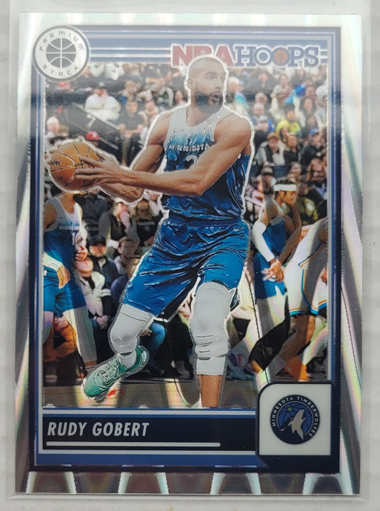 Rudy Gobert - 2023-24 Hoops Premium Stock Seismic Prizm #52