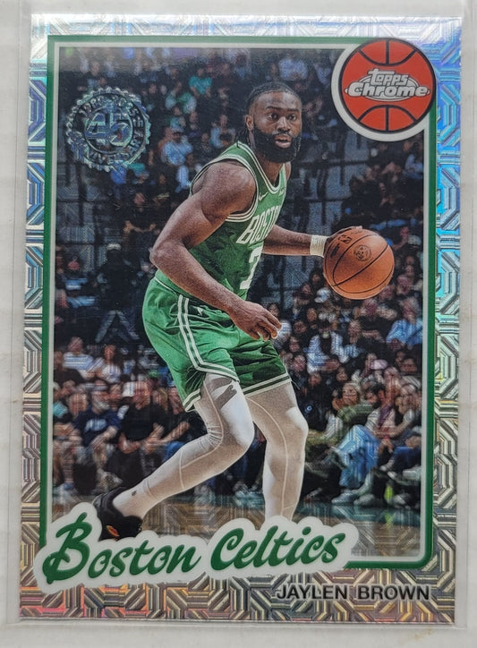 Jaylen Brown - 2025-26 Topps '80-81 Topps Chrome #TCJB