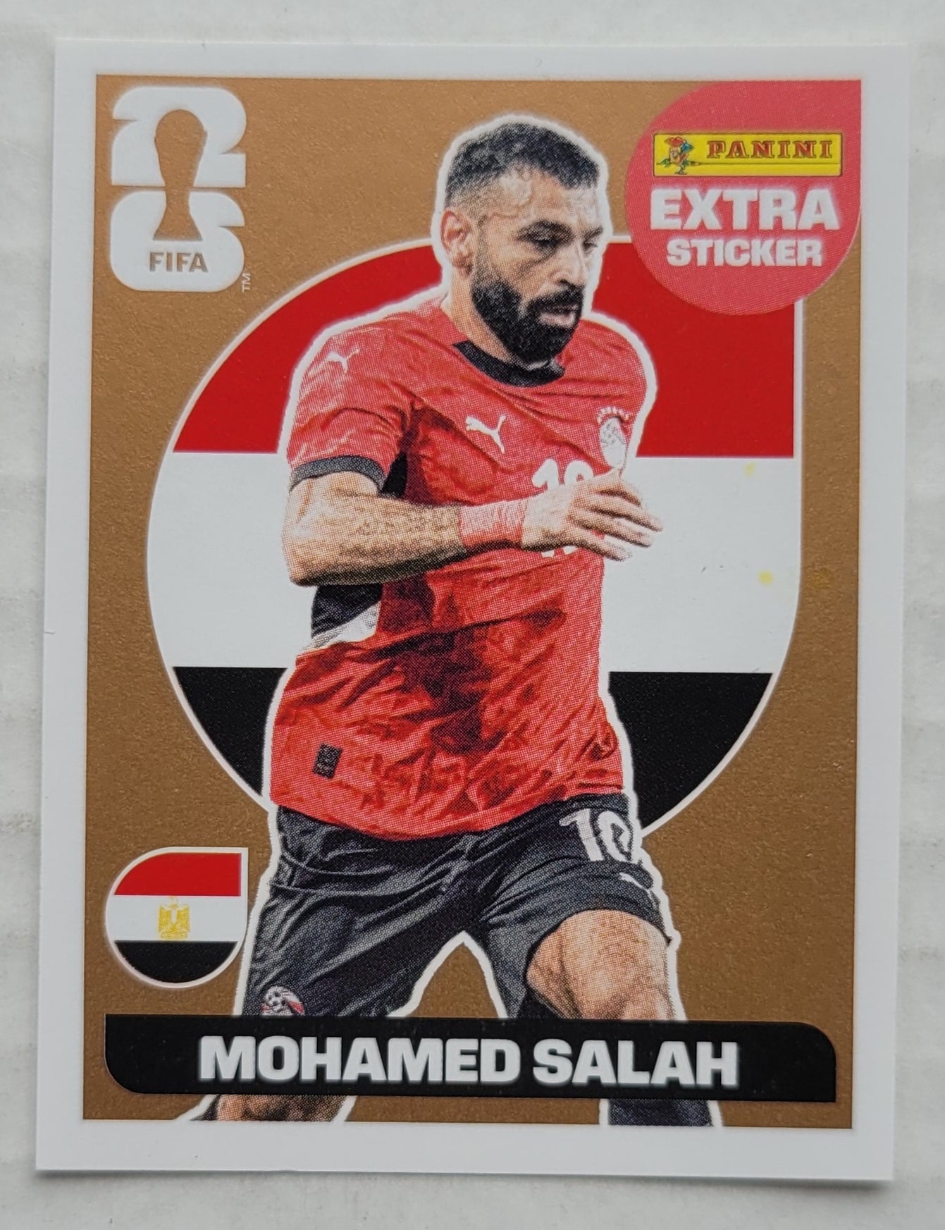 Mohamed Salah - 2026 Panini World Cup Stickers International Extra Bronze #NNO
