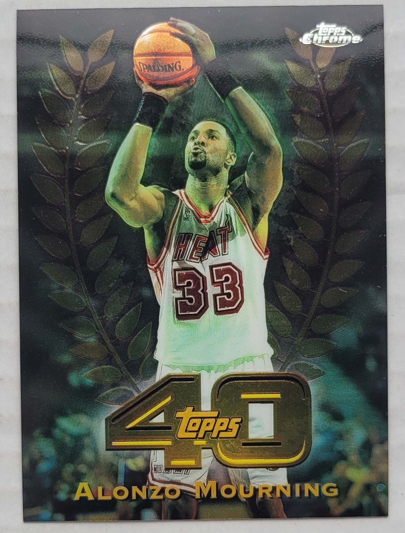 Alonzo Mourning - 1997-98 Topps Chrome Topps 40 #T37