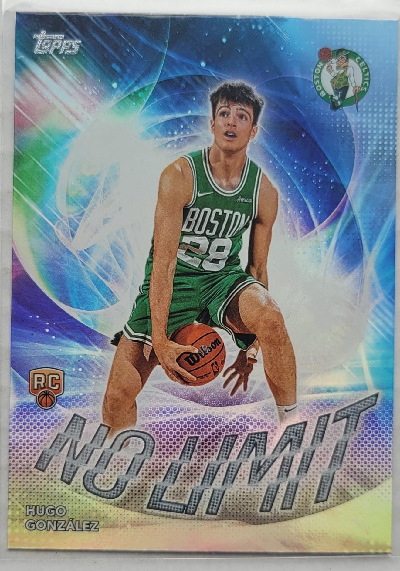 Hugo Gonzalez - 2025-26 Topps No Limit Rainbow Foilboard #NL28