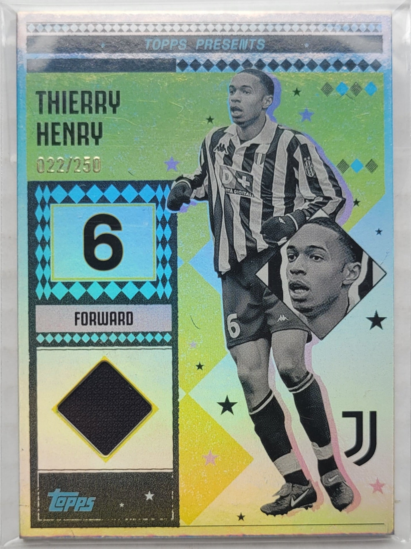 Thierry Henry - 2023-24 Topps Juventus Relics #LR-TH - 022/250