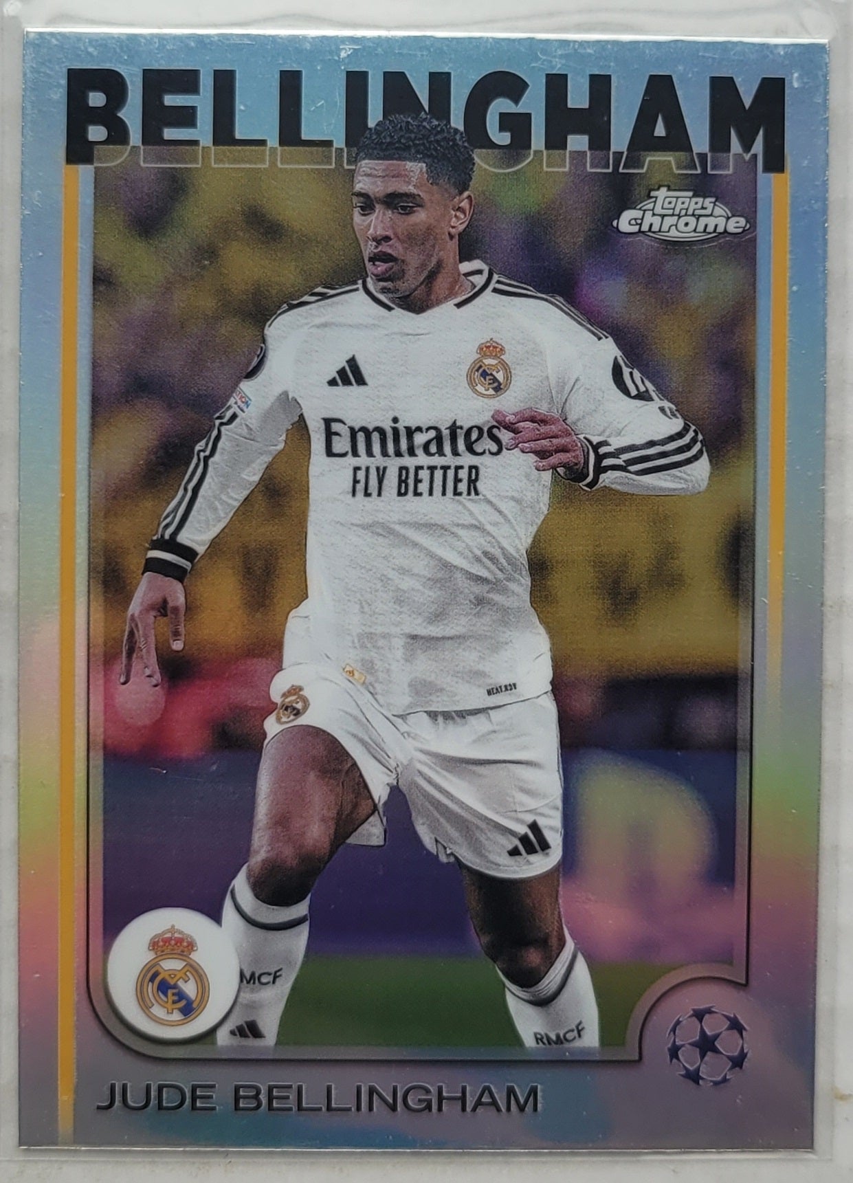 Jude Bellingham - 2024-25 Topps Chrome UEFA Club Competitions Refractors #22