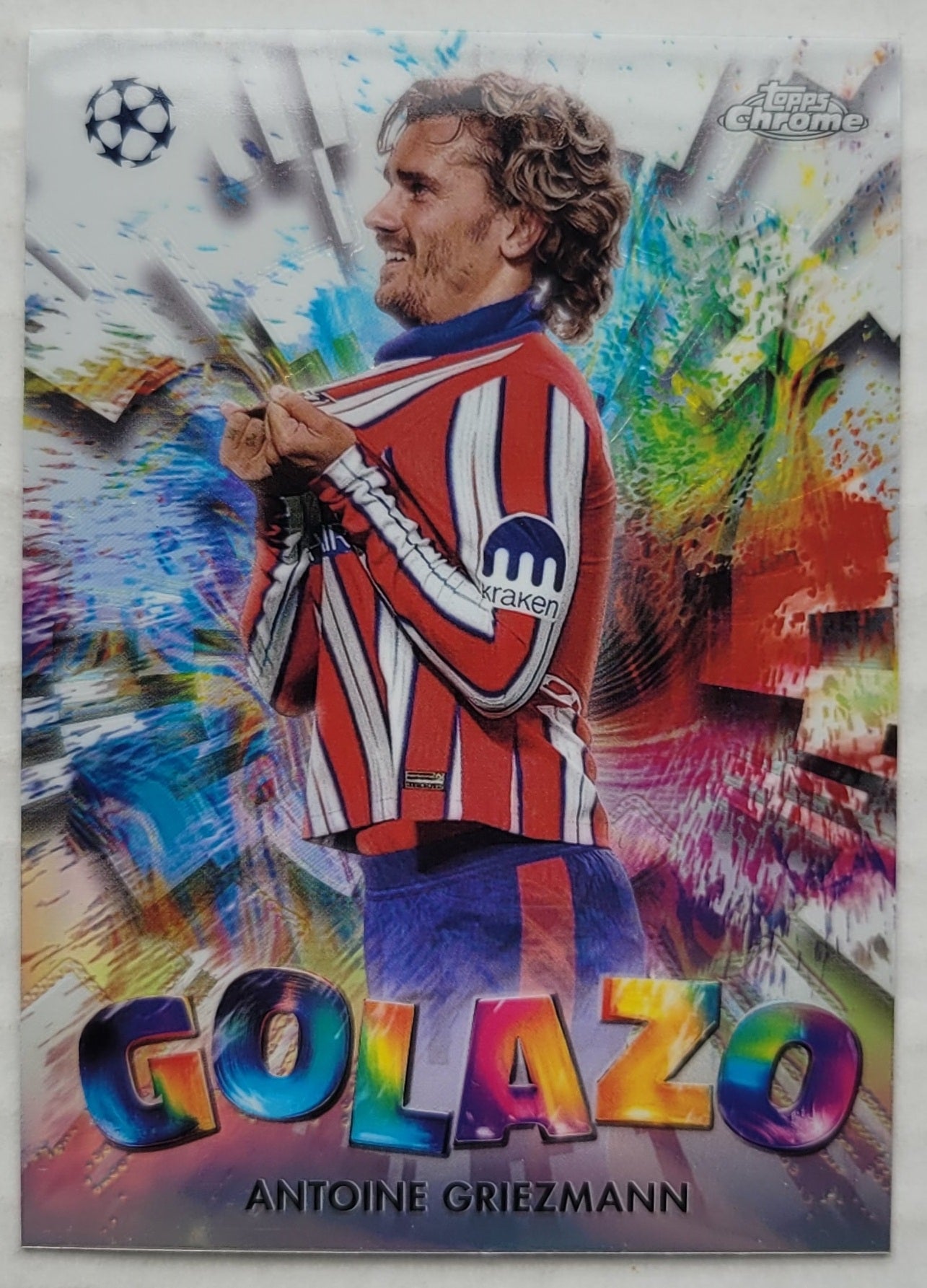Antoine Griezmann - 2024-25 Topps Chrome UEFA Club Competitions Golazo #GZ17