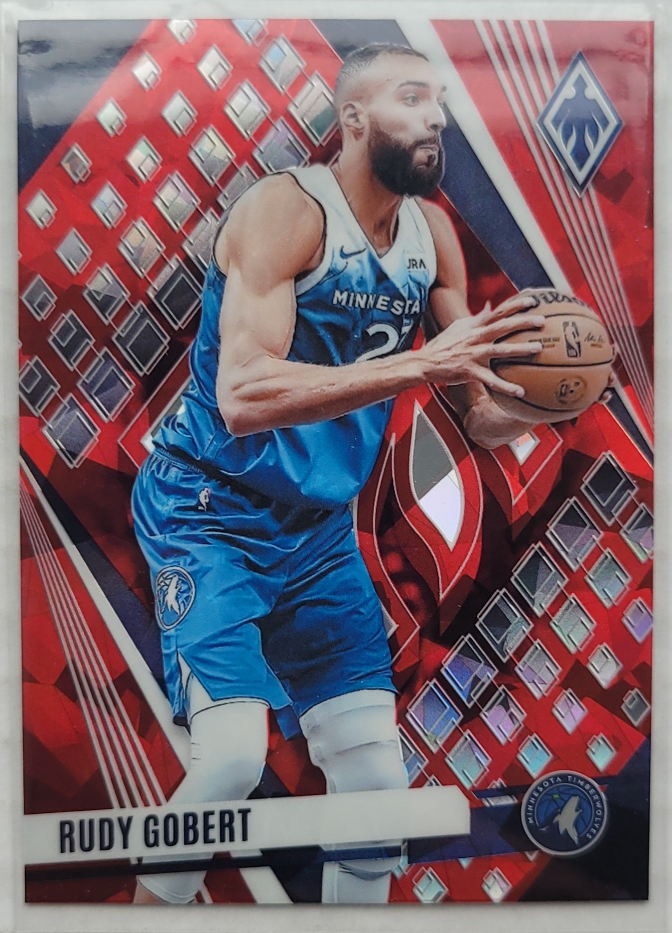 Rudy Gobert - 2023-24 Panini Phoenix Red Ice #86
