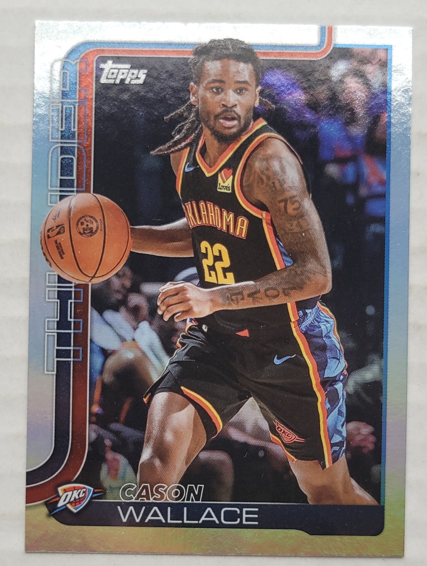 Cason Wallace - 2025-26 Topps Rainbow Foilboard #119