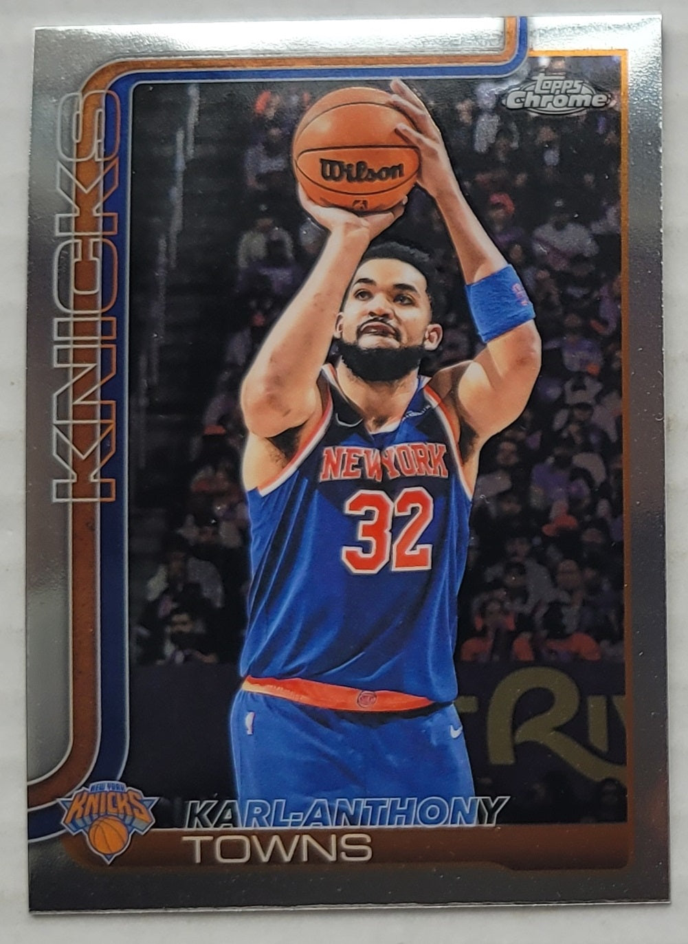 Karl-Anthony Towns - 2025-26 Topps Chrome #179