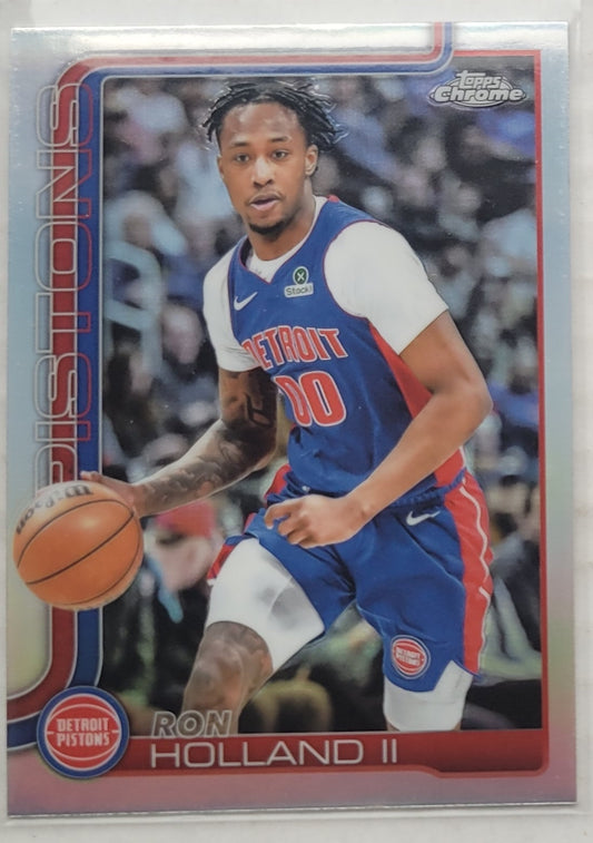 Ron Holland II - 2025-26 Topps Chrome Refractors #16