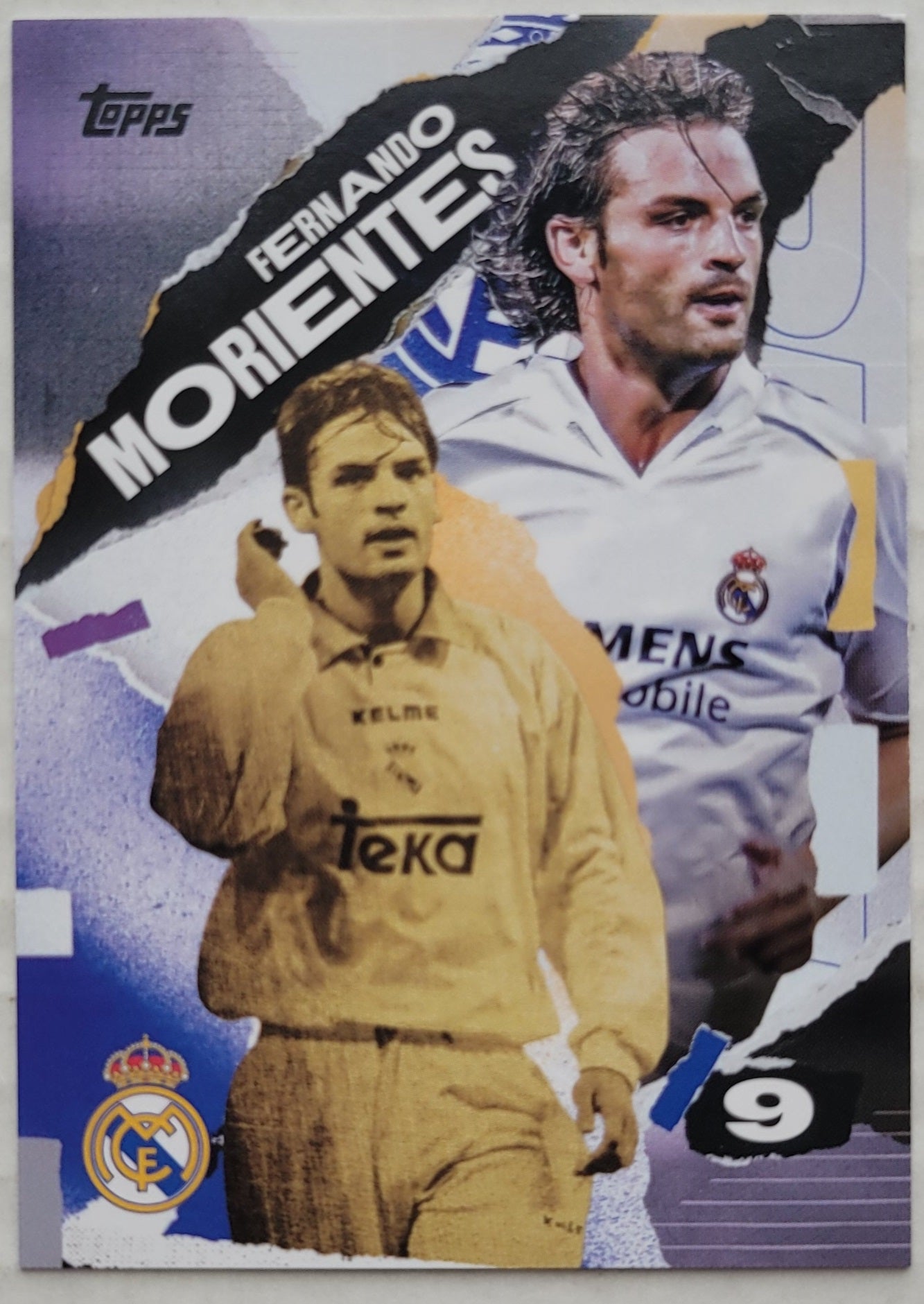 Fernando Morientes - 2024-25 Topps Real Madrid Team Set #41 First Goal