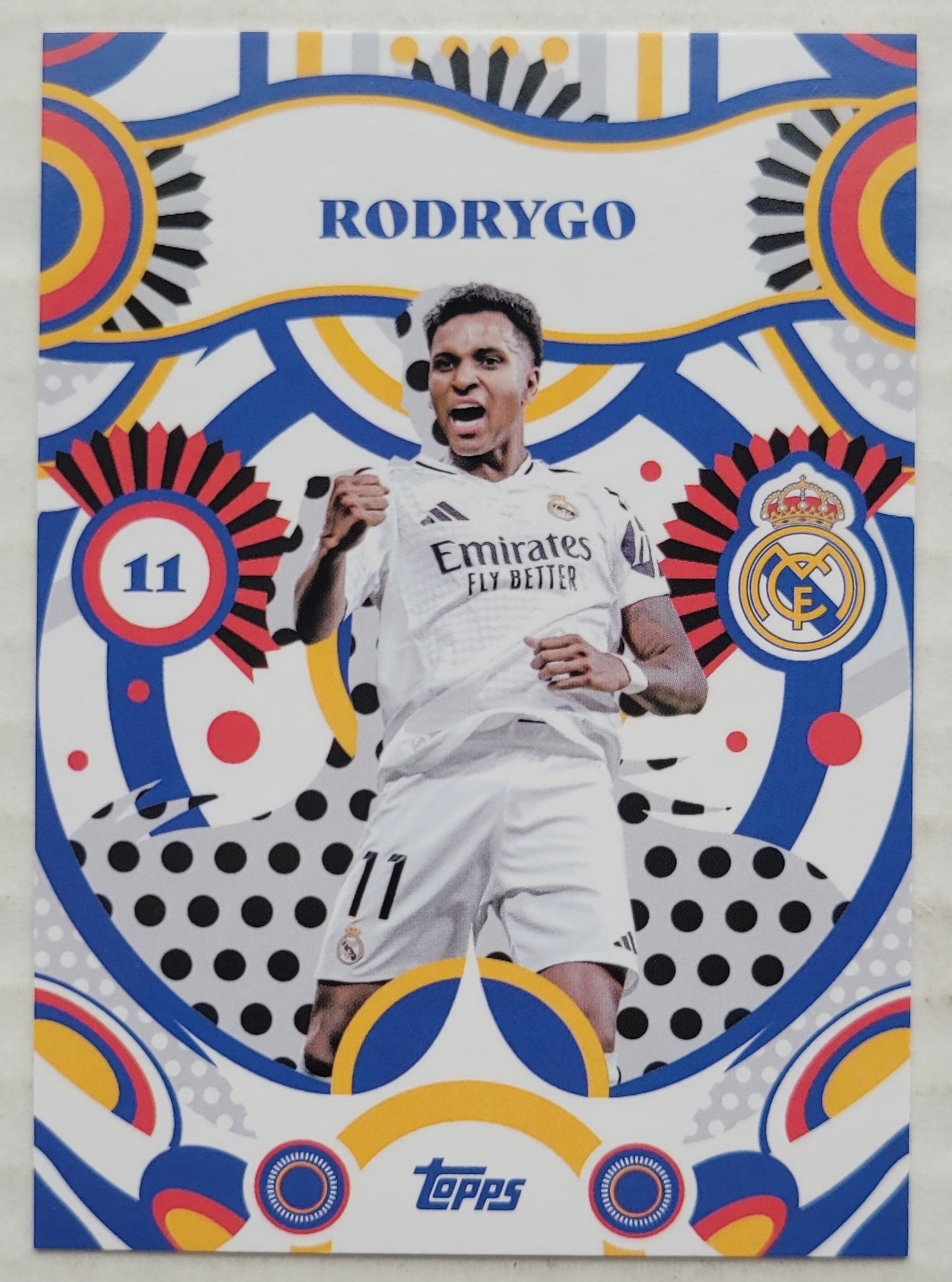 Rodrygo - 2024-25 Topps Real Madrid Team Set #28