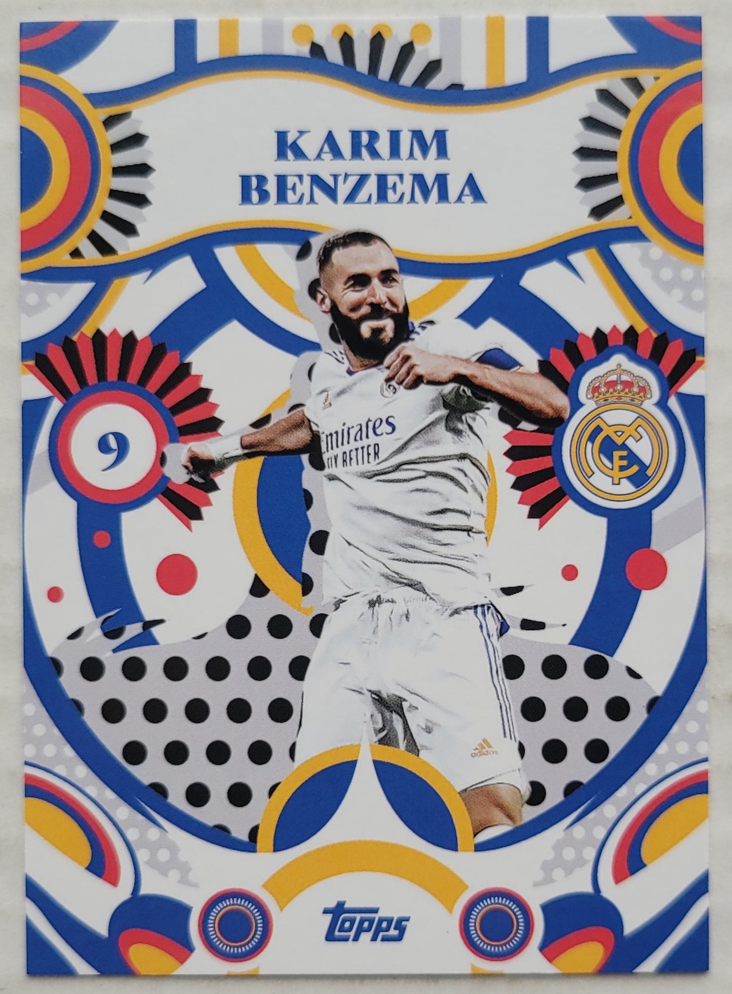 Karim Benzema - 2024-25 Topps Real Madrid Team Set #34