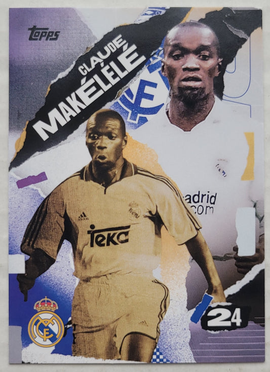 Claude Makélélé - 2024-25 Topps Real Madrid Team Set #43 First Goal