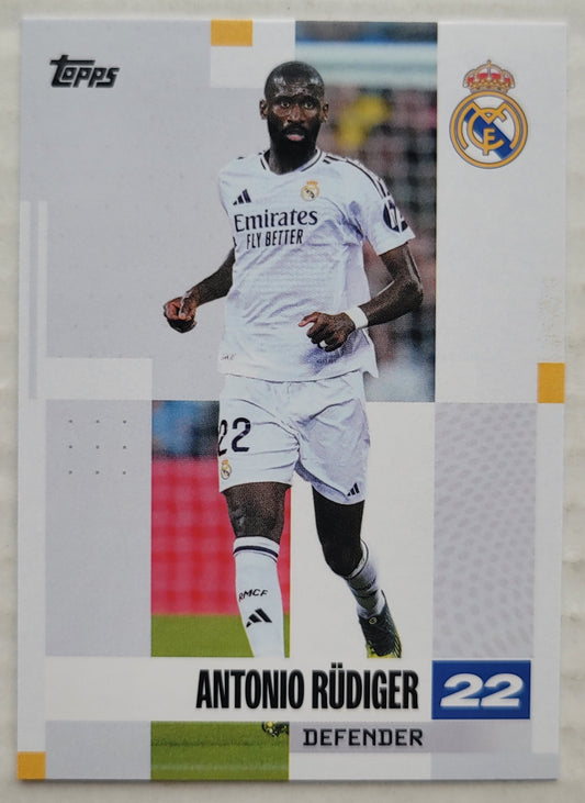 Antonio Rüdiger - 2024-25 Topps Real Madrid Team Set #5