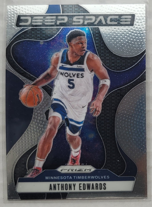 Anthony Edwards - 2024-25 Panini Prizm Deep Space #3