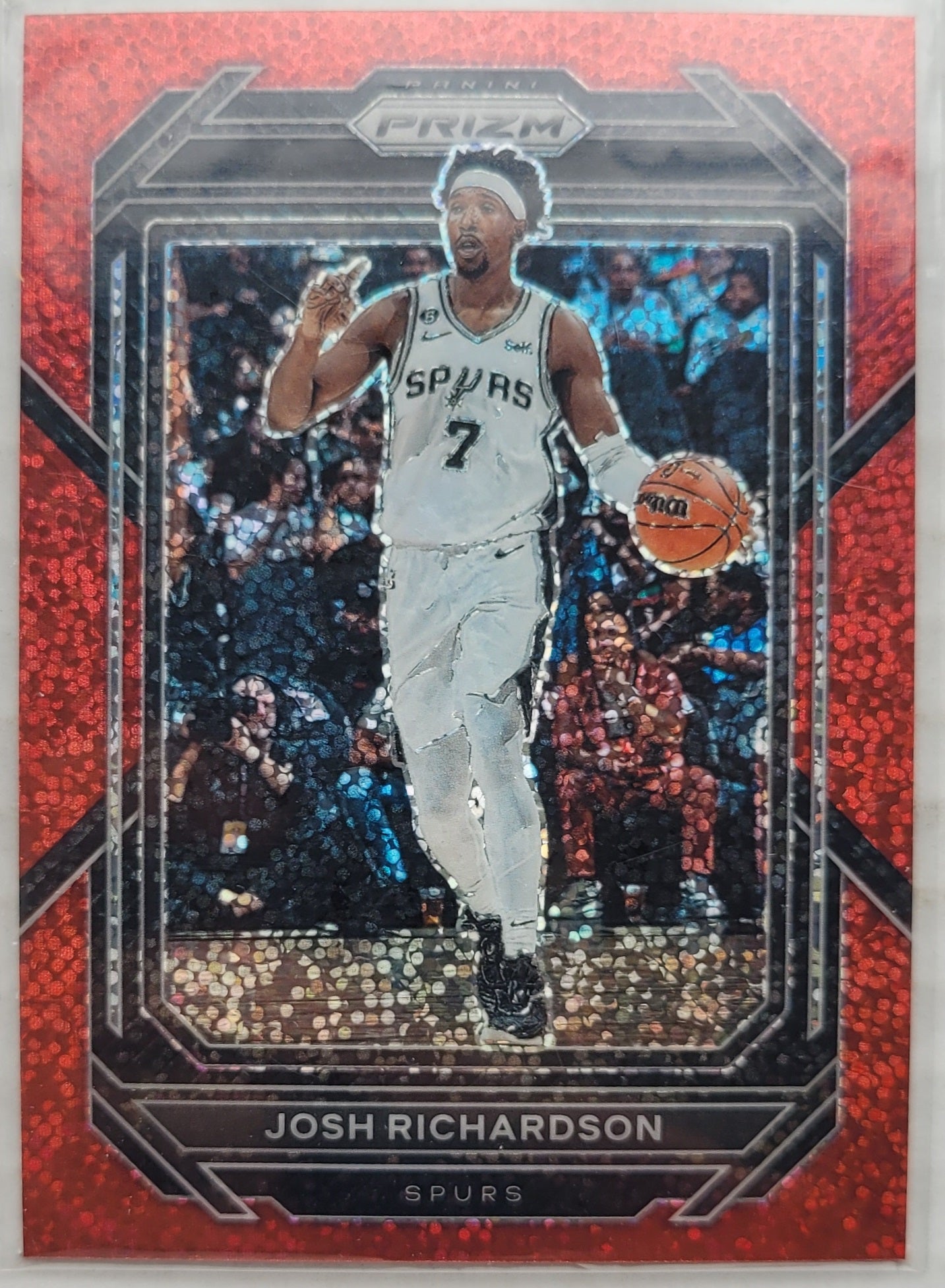 Josh Richardson - 2022-23 Panini Prizm Prizm Red Sparkle #213