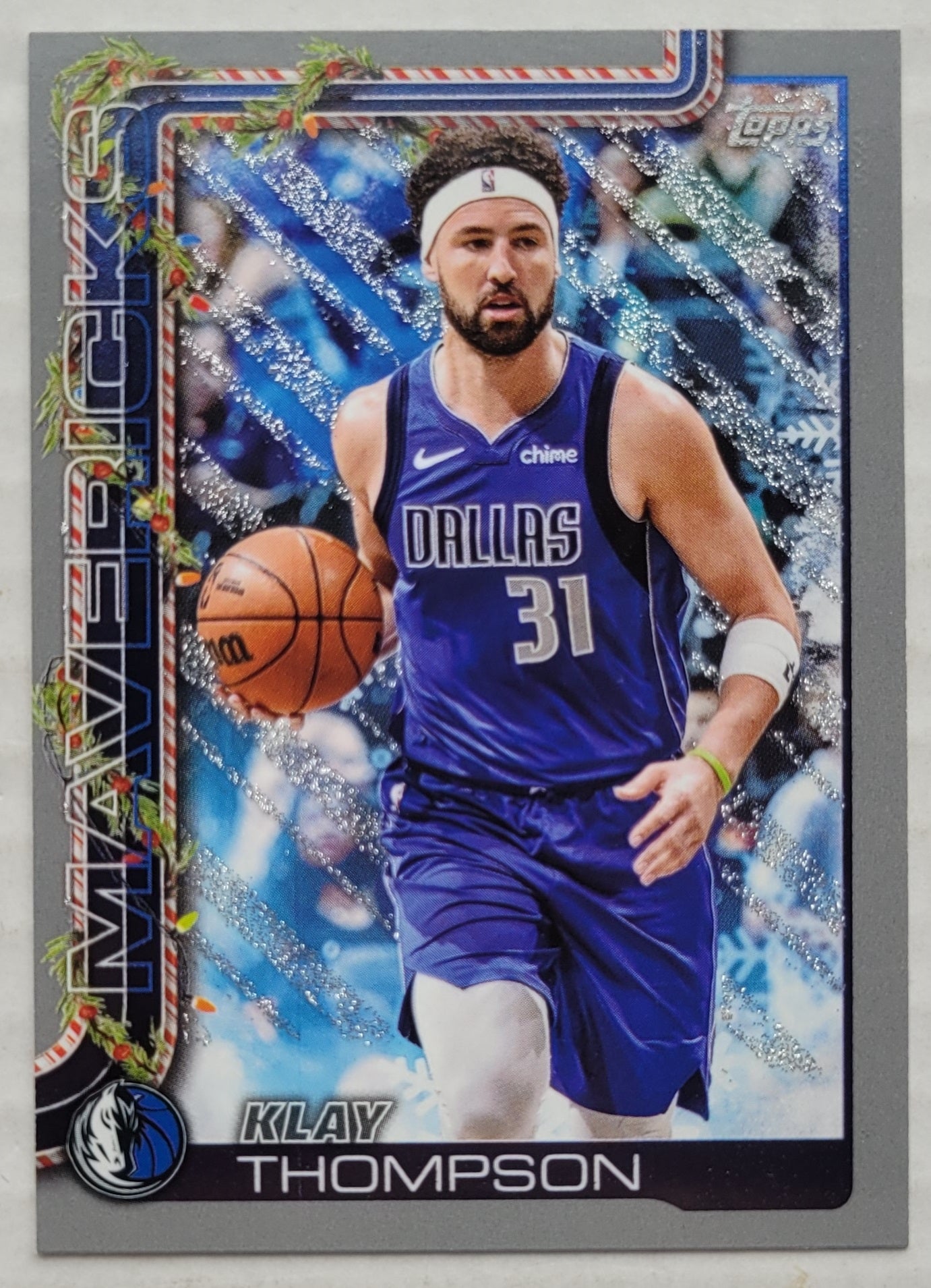 Klay Thompson - 2025-26 Topps Holiday Glitter Holiday #H137