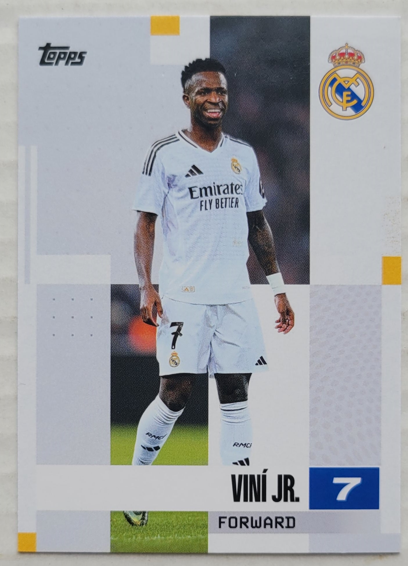 Vini Jr. - 2024-25 Topps Real Madrid Team Set #18