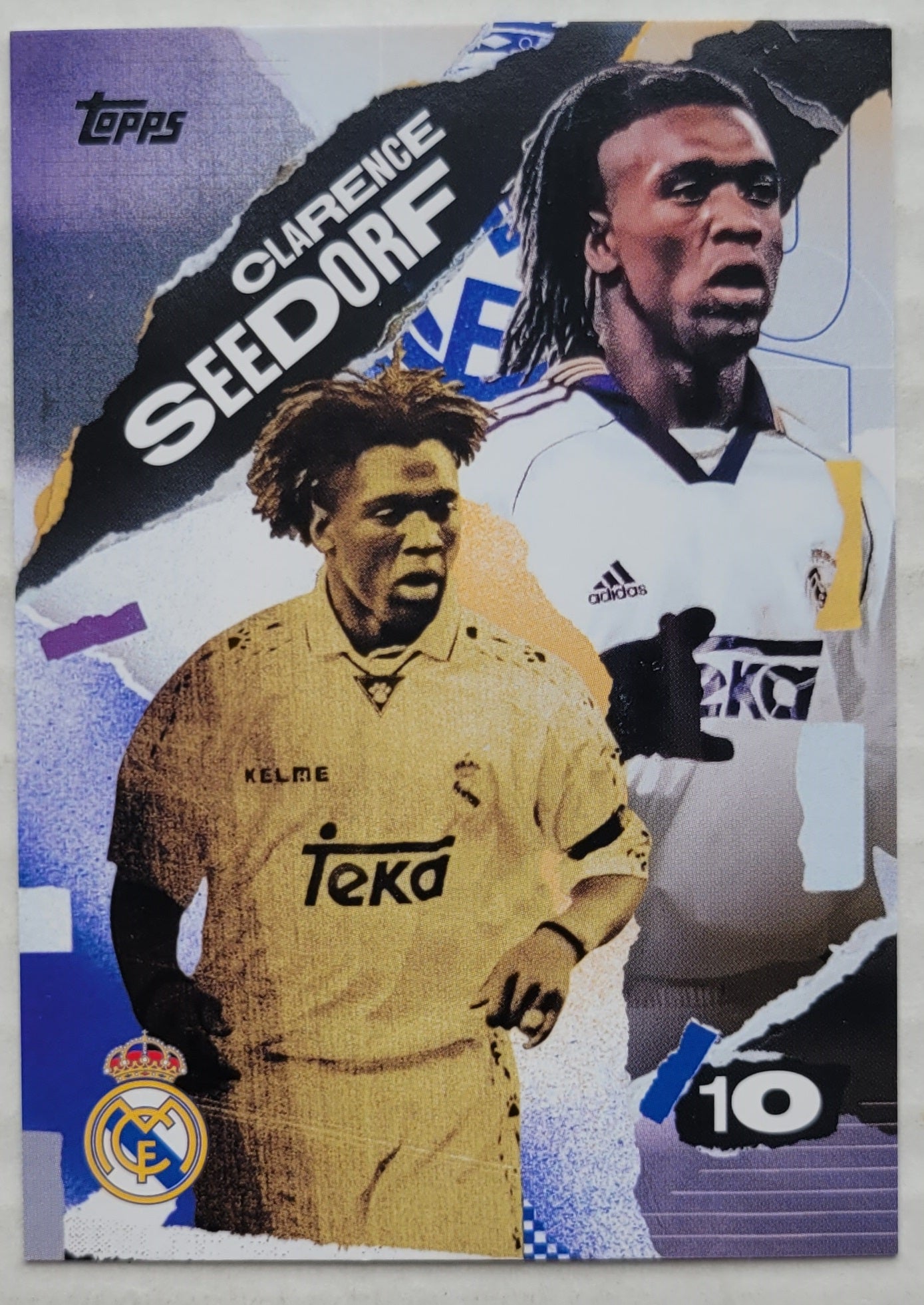 Clarence Seedorf - 2024-25 Topps Real Madrid Team Set #40 First Goal