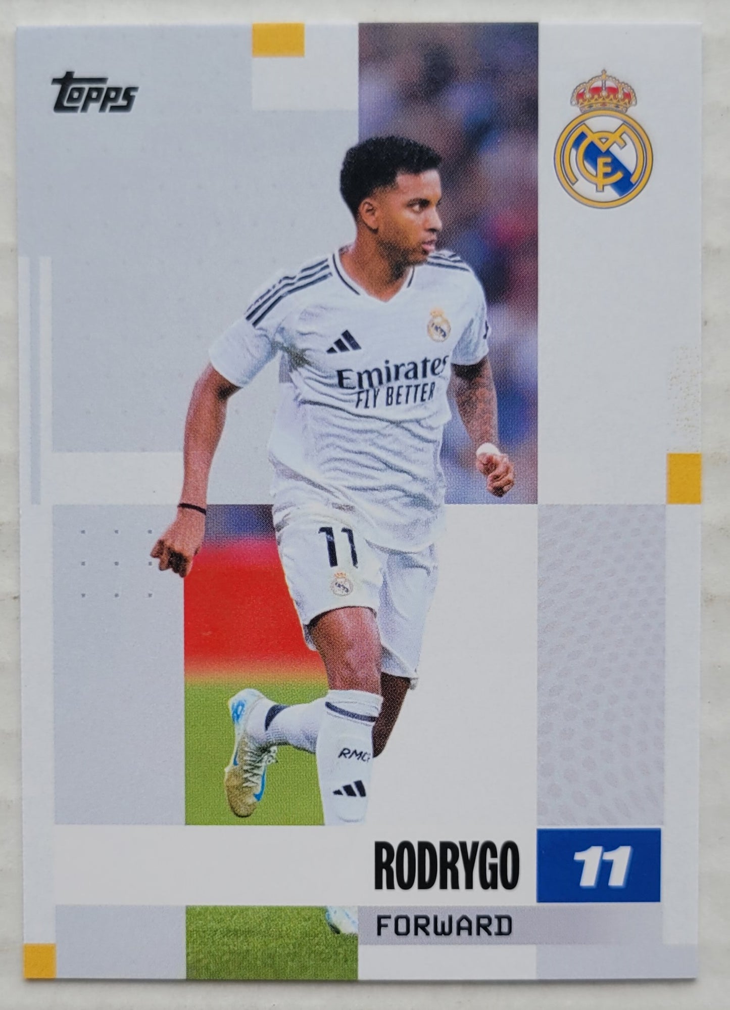 Rodrygo - 2024-25 Topps Real Madrid Team Set #20