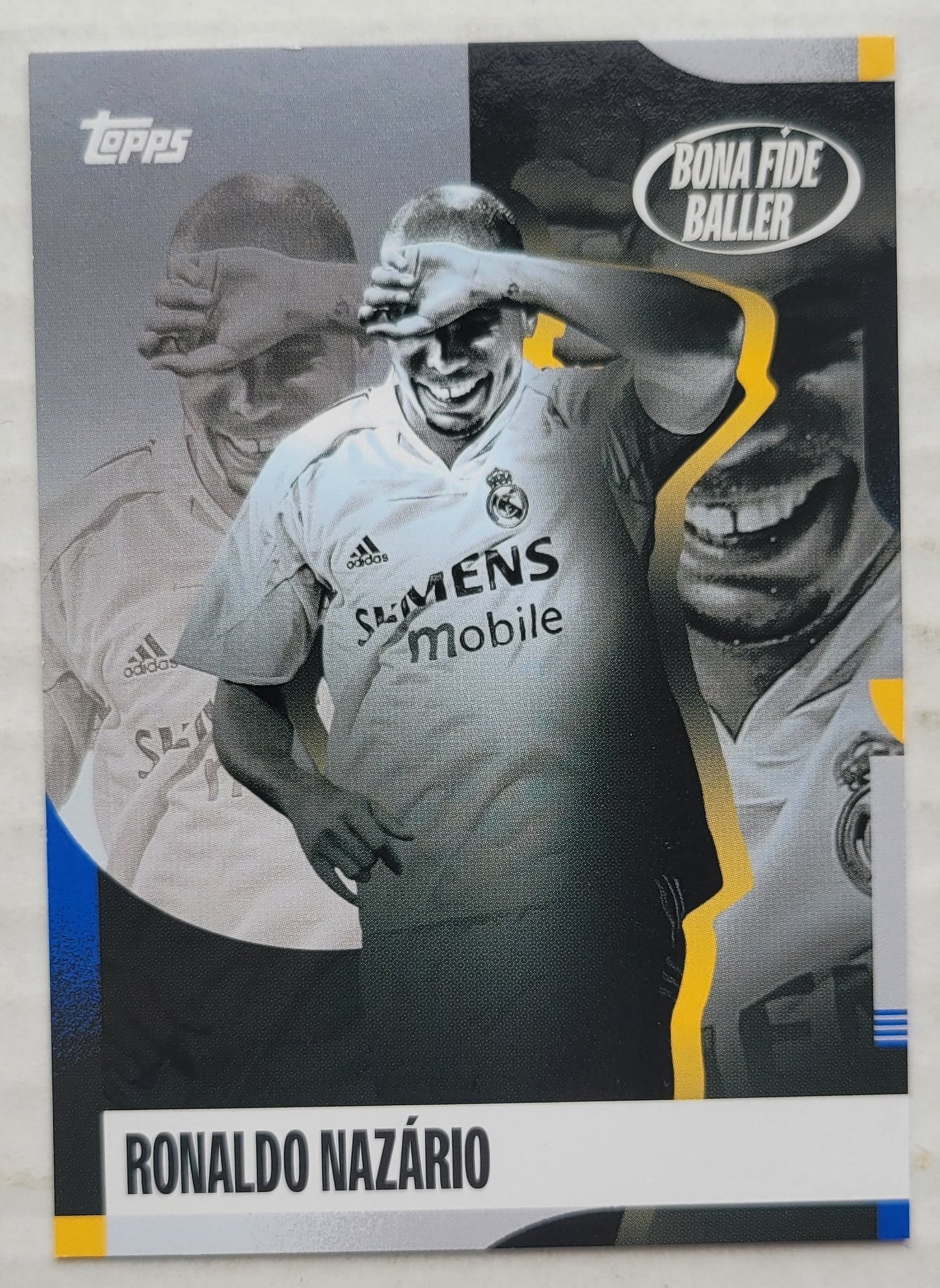 Ronaldo Nazario - 2024-25 Topps Real Madrid Team Set #50 Bona Fide Baller