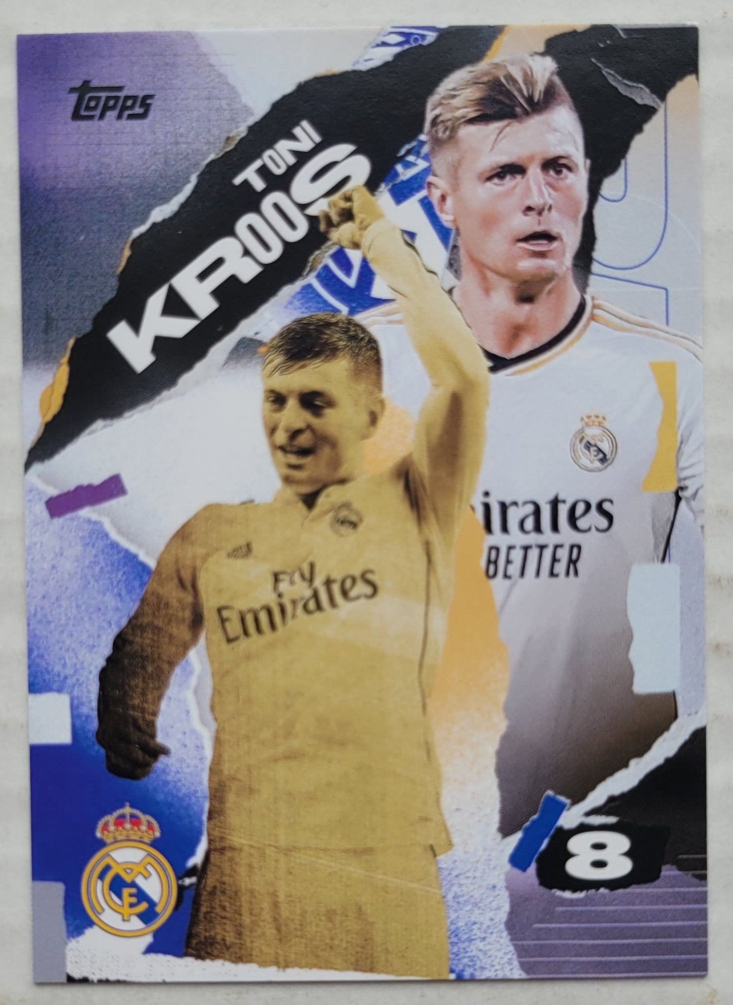 Toni Kroos - 2024-25 Topps Real Madrid Team Set #36 First Goal