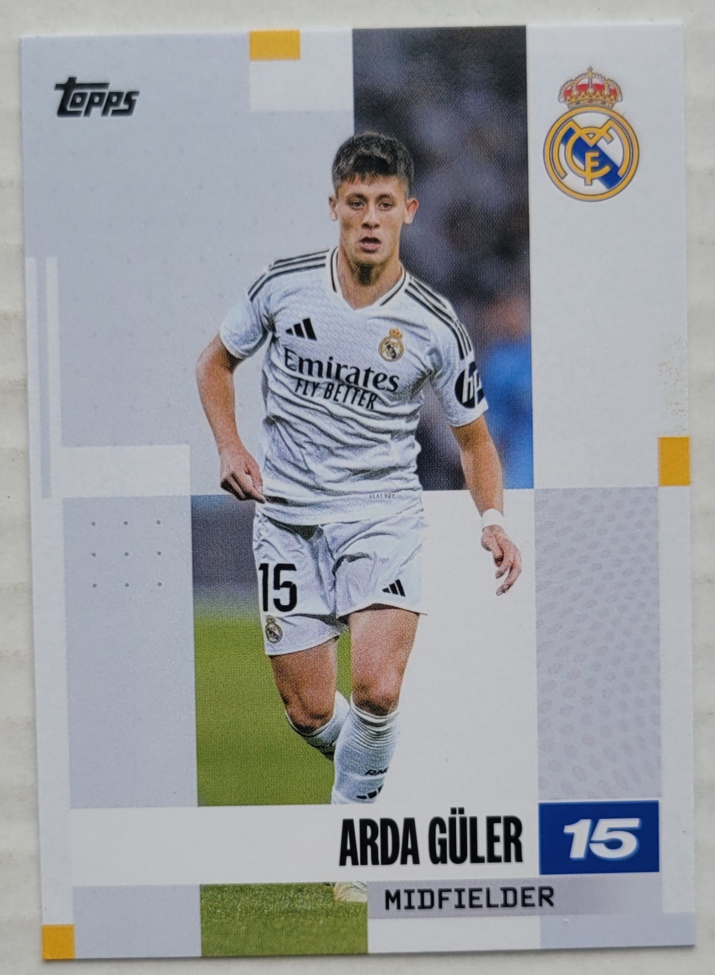 Arda Güler - 2024-25 Topps Real Madrid Team Set #16