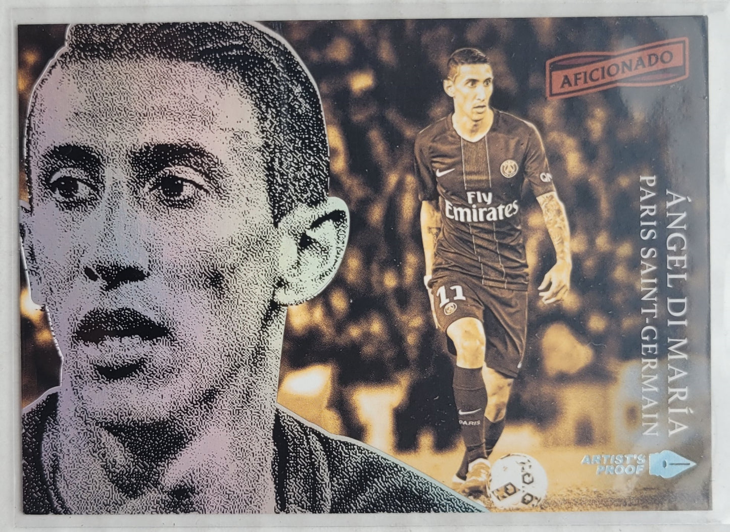 Angel Di Maria - 2016-17 Panini Aficionado Artist's Proof #122