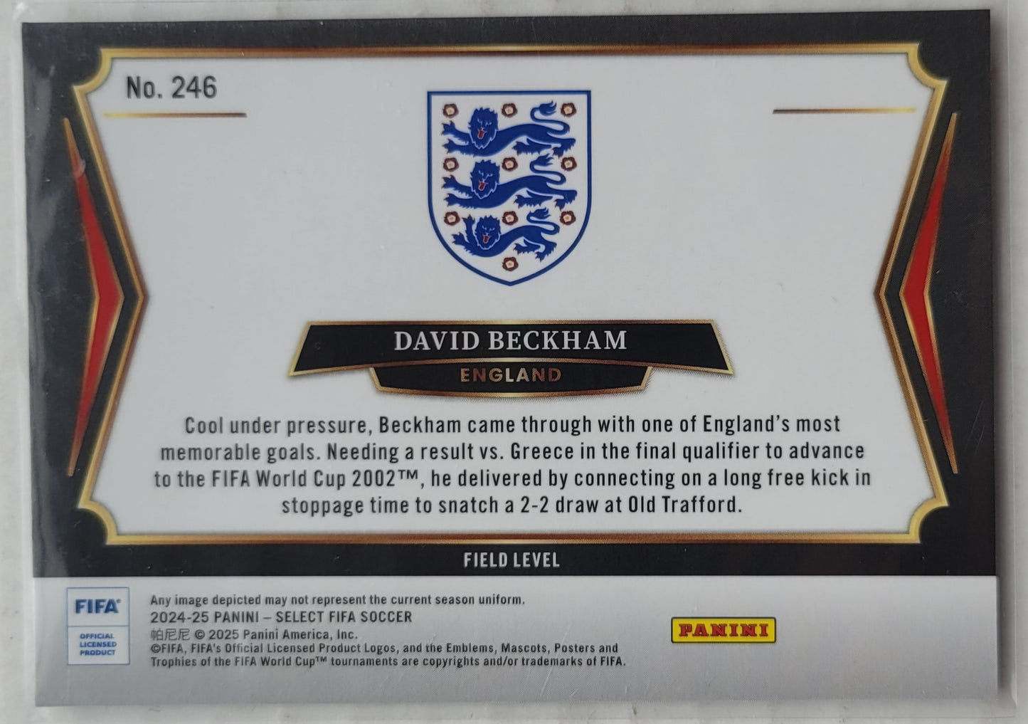 David Beckham - 2024-25 Select FIFA #246