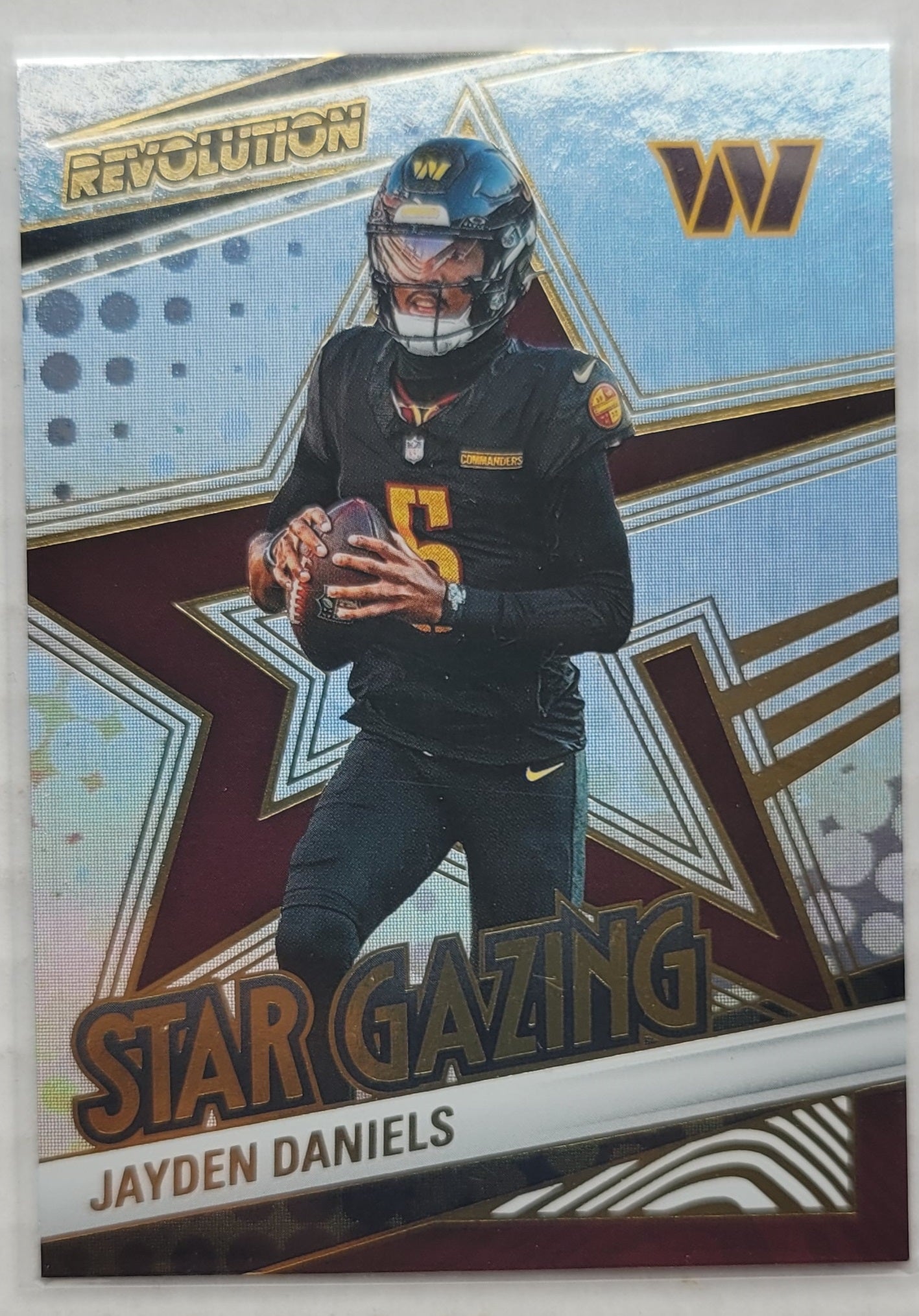 Jayden Daniels - 2025 Panini Revolution Star Gazing #23