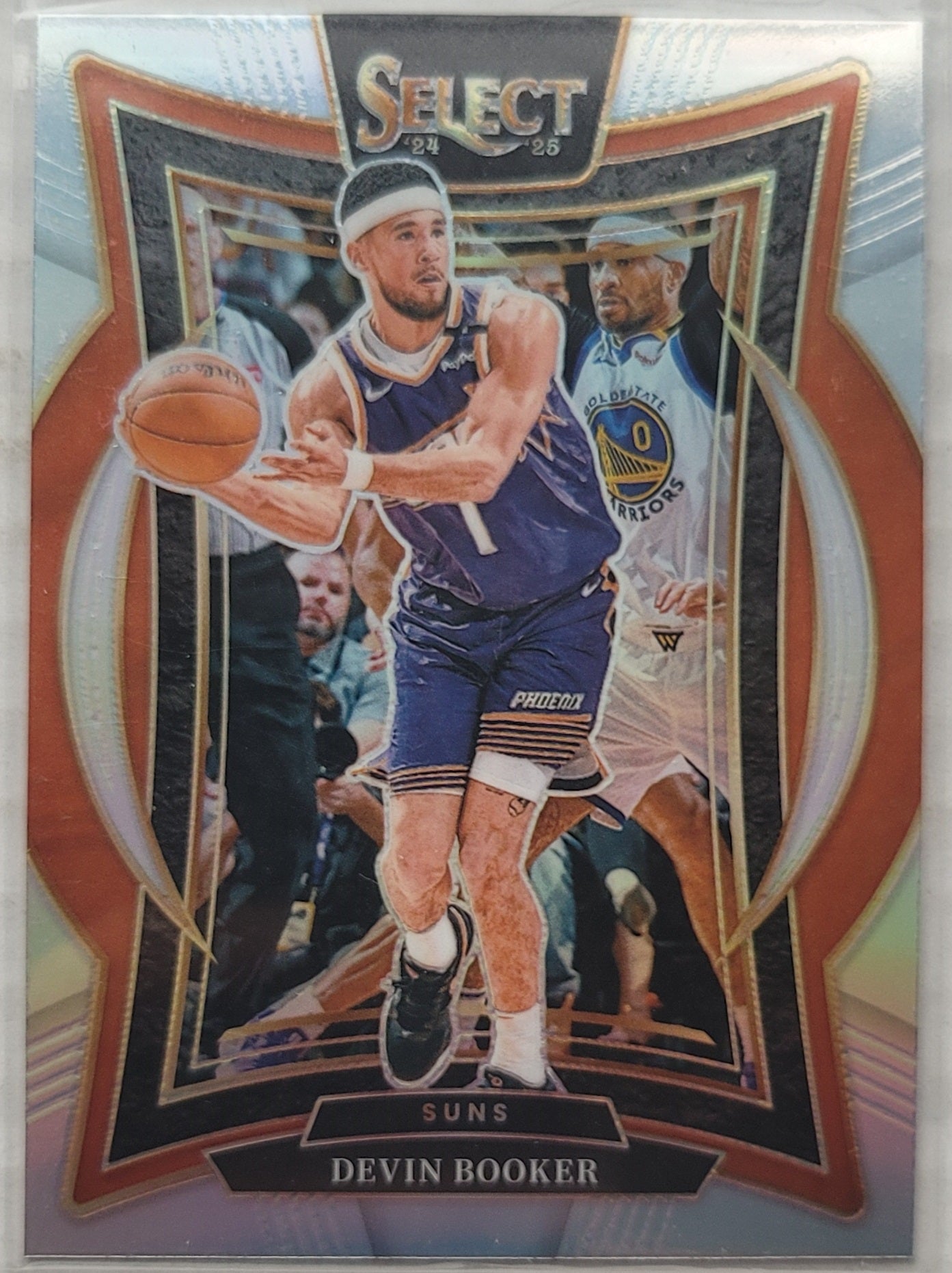 Devin Booker - 2024-25 Select Silver Prizms #16