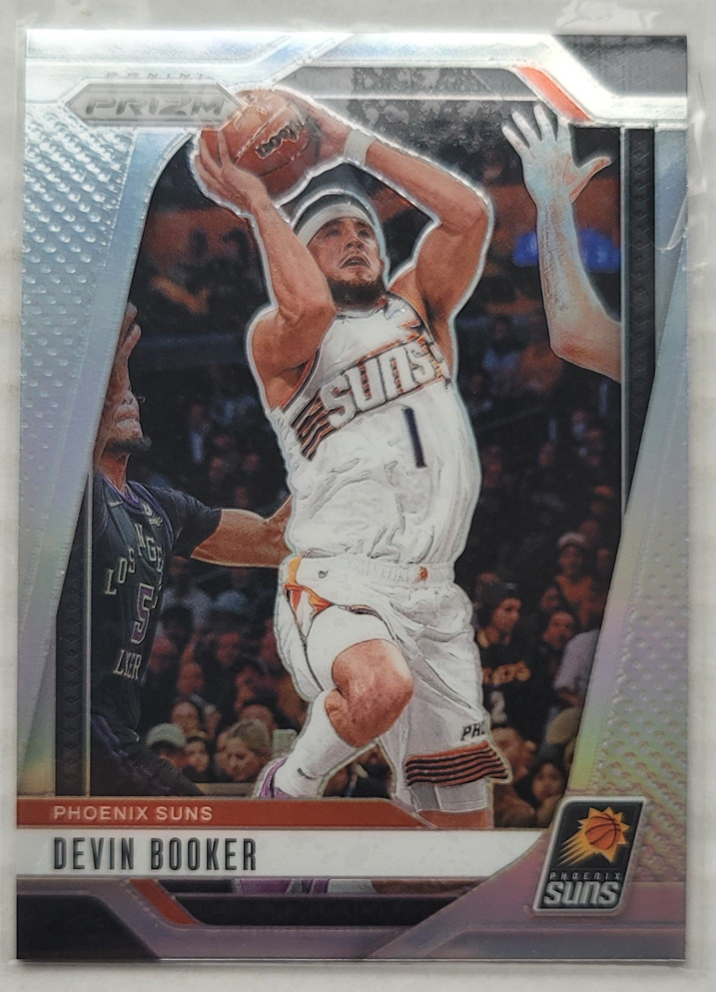 Devin Booker - 2024-25 Panini Prizm Prizms Silver #8