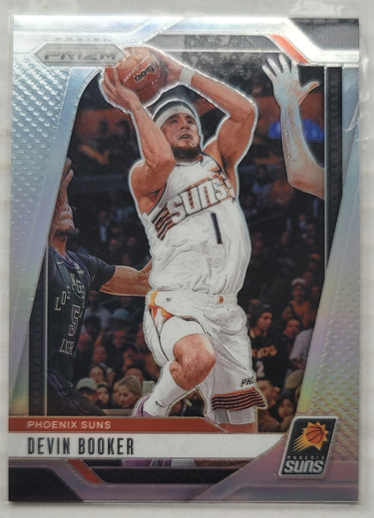 Devin Booker - 2024-25 Panini Prizm Prizms Silver #8
