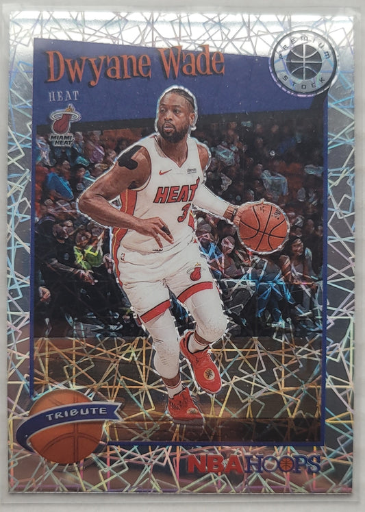 Dwyane Wade - 2019-20 Hoops Premium Stock Prizms Silver Laser #287