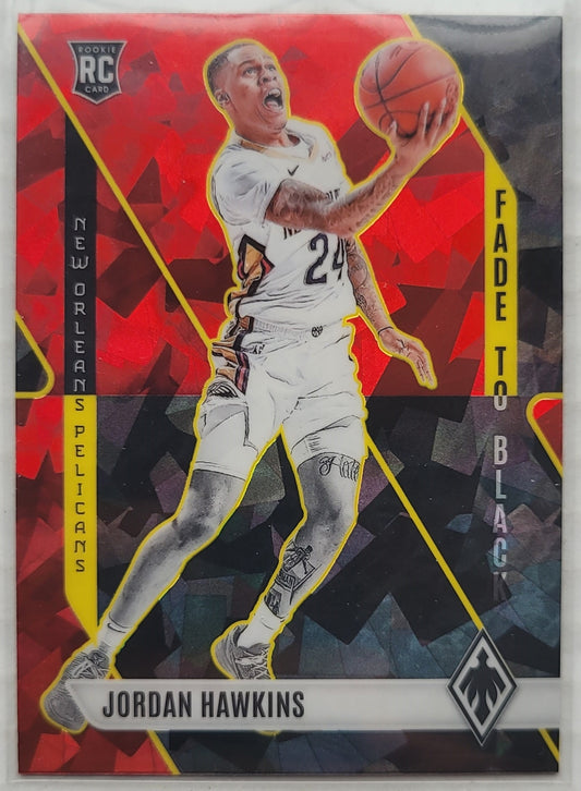 Jordan Hawkins - 2023-24 Panini Phoenix Fade To Black Phoenix Red Ice #24