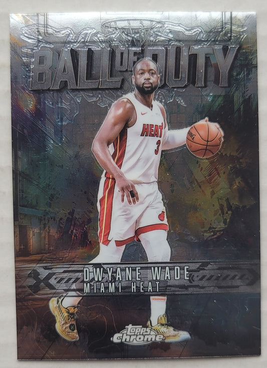Dwyane Wade - 2025-26 Topps Chrome Ball of Duty #BD16