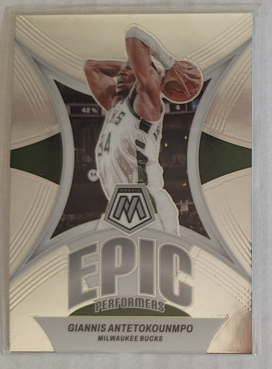 Giannis Antetokounmpo - 2023-24 Panini Mosaic Epic Performers #8