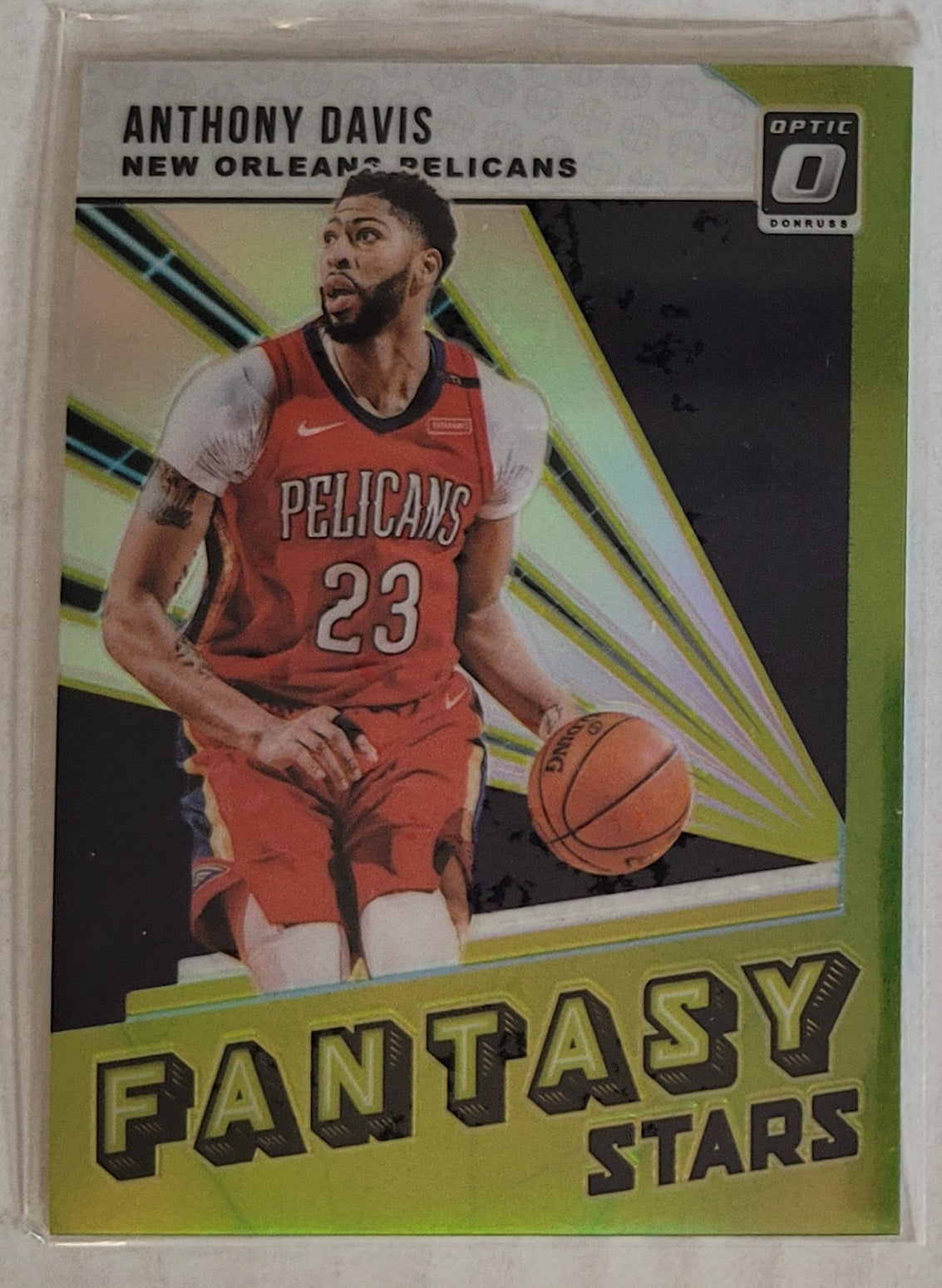 Anthony Davis - 2018-19 Donruss Optic Fantasy Stars Holo #1