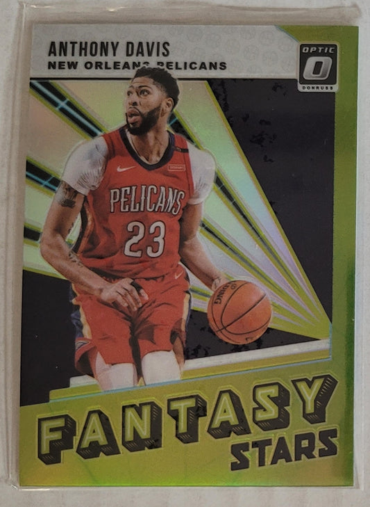 Anthony Davis - 2018-19 Donruss Optic Fantasy Stars Holo #1