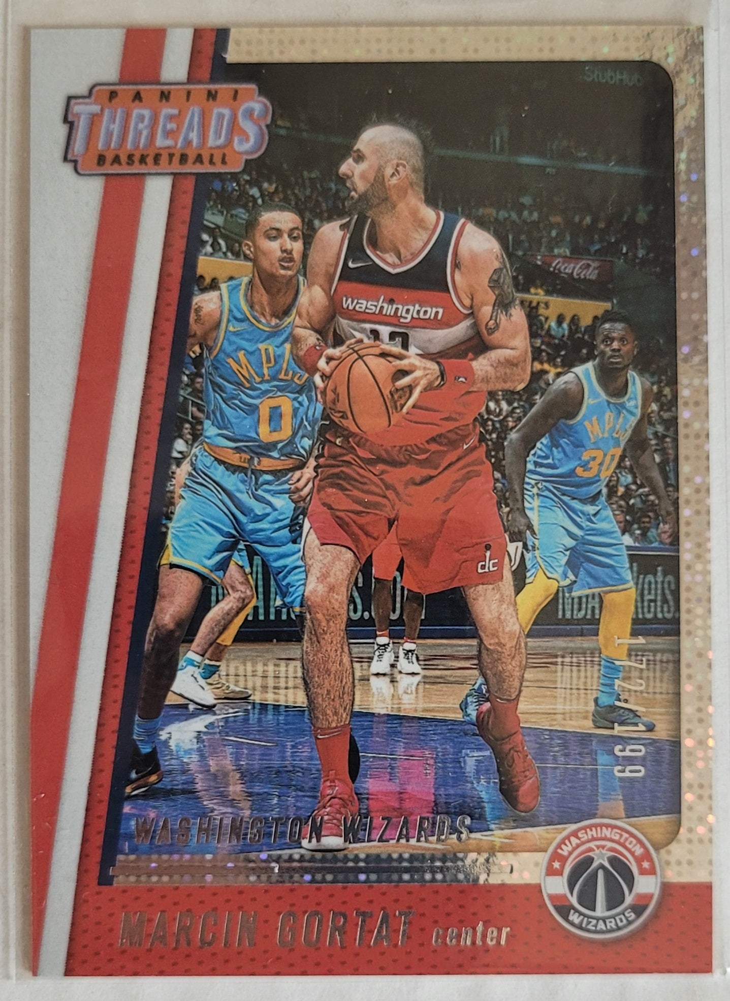 Marcin Gortat - 2017-18 Panini Threads Dazzle #53 - 172/199