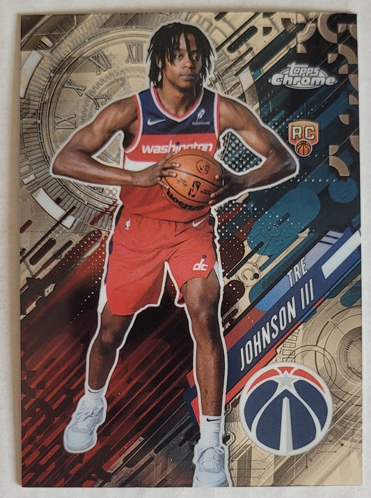 Tre Johnson III - 2025-26 Topps Chrome Go Time #GT21