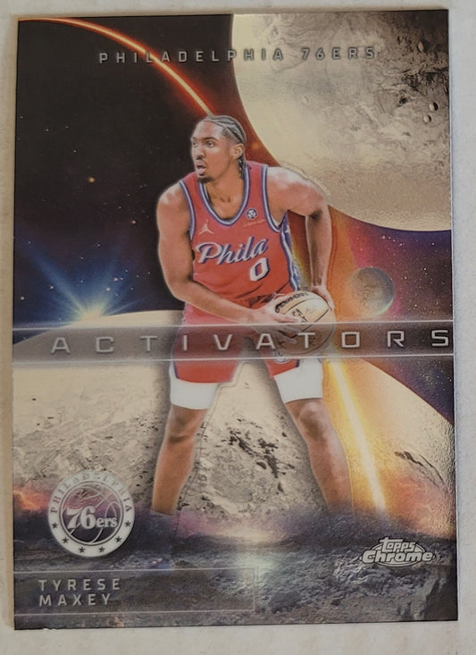 Tyrese Maxey - 2025-26 Topps Chrome Activators #AC6
